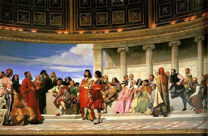 Paul Delaroche Hemicycle des Beaux-arts oil painting picture